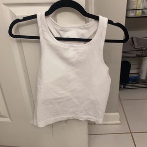 Lululemon ebb to street street white tank